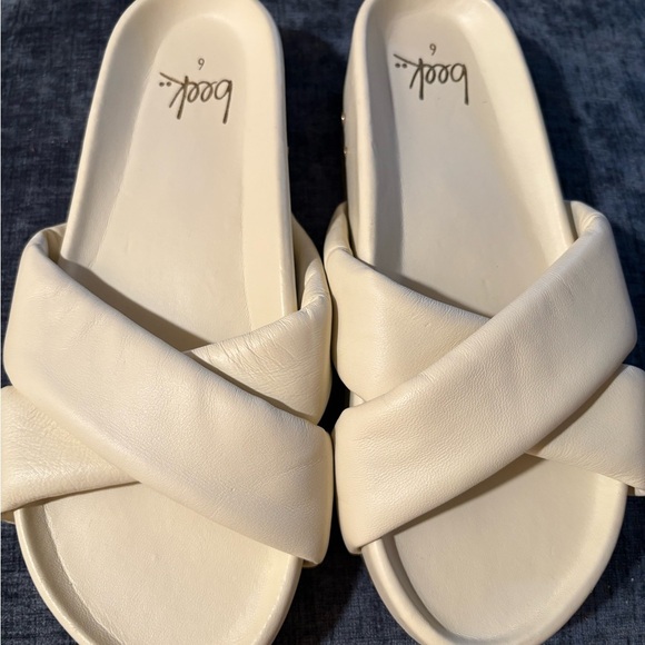 Beek Rhea Platform Sandals. Color: Eggshell. 6 New Sold Out $28 - Picture 1 of 8